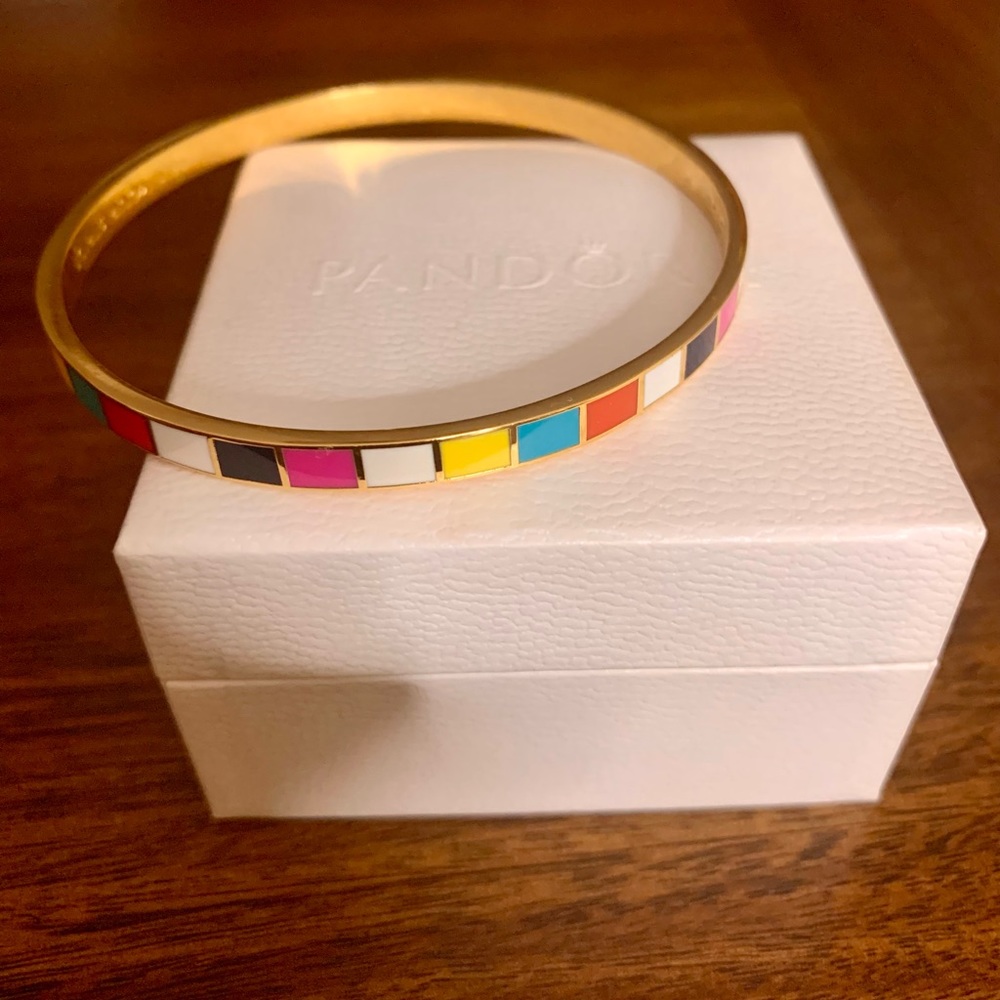Kate Spade Chasing Rainbows Bangle + Dust Bag